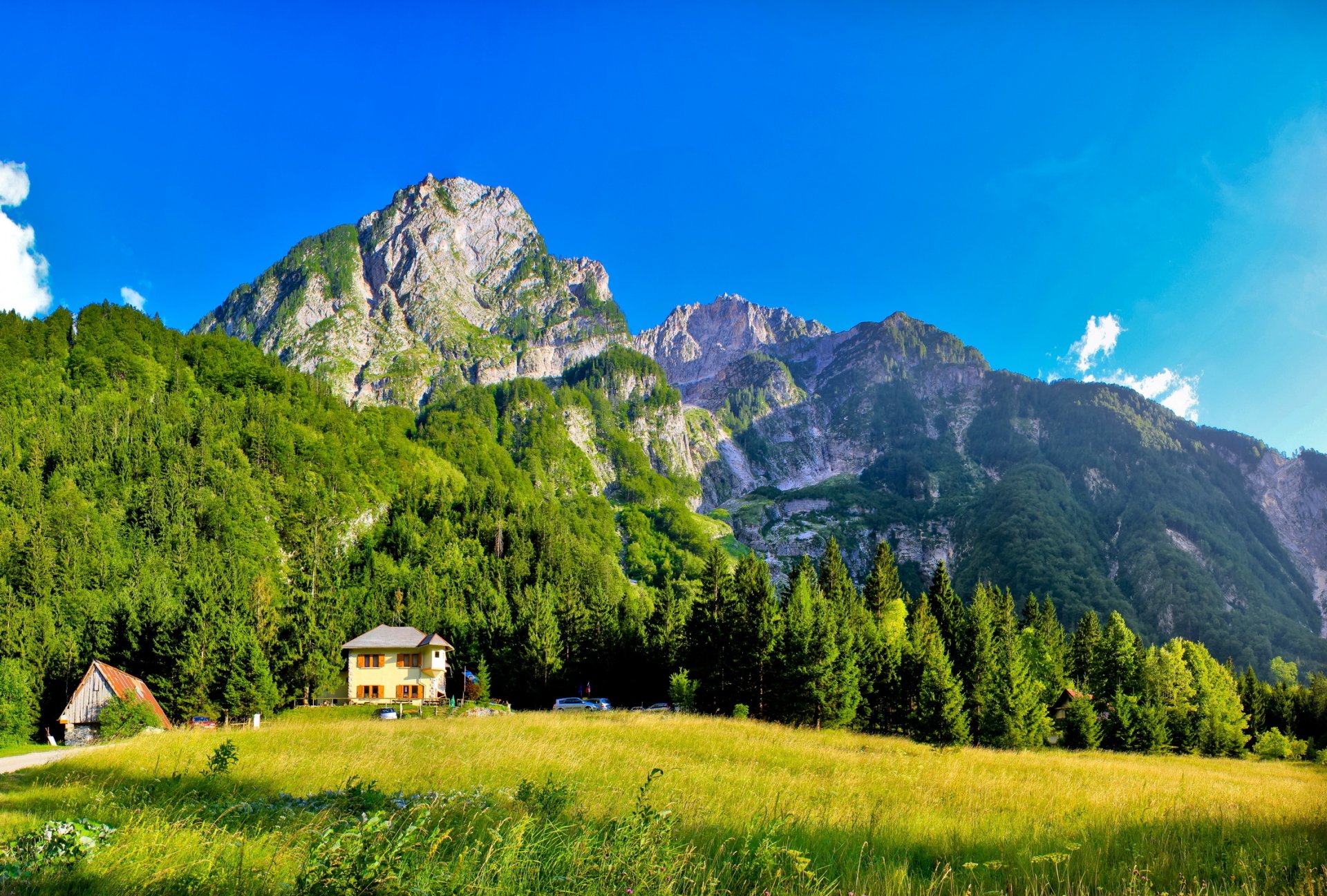 mountain bovec switzerland nature house