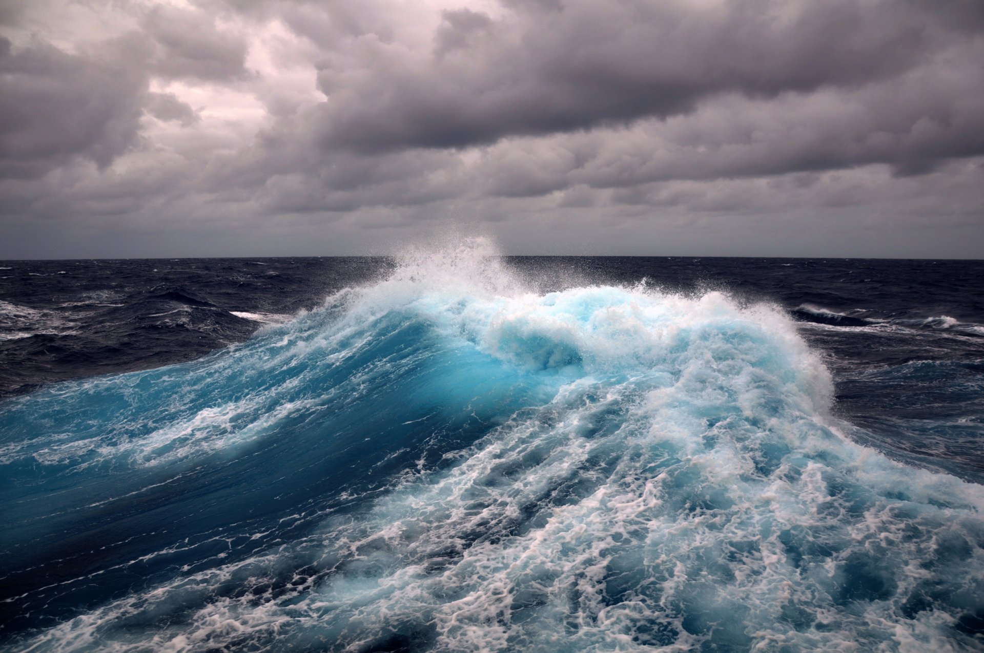 vento tempesta acqua vista superficie