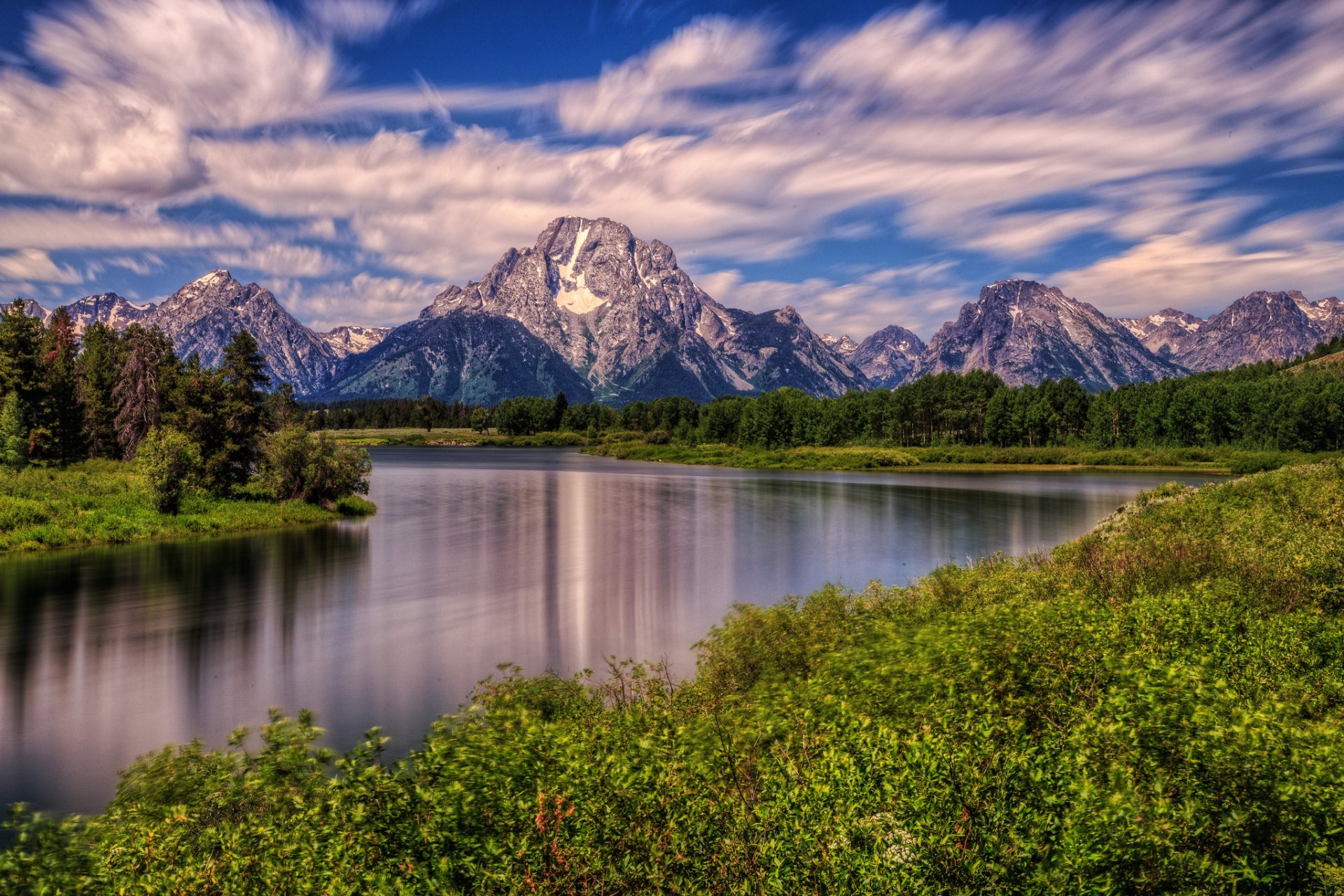 mount moran snake river grand teton national park wyoming snake river grand teton