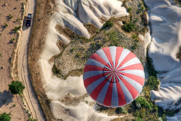 Une invention intéressante, ce ballon