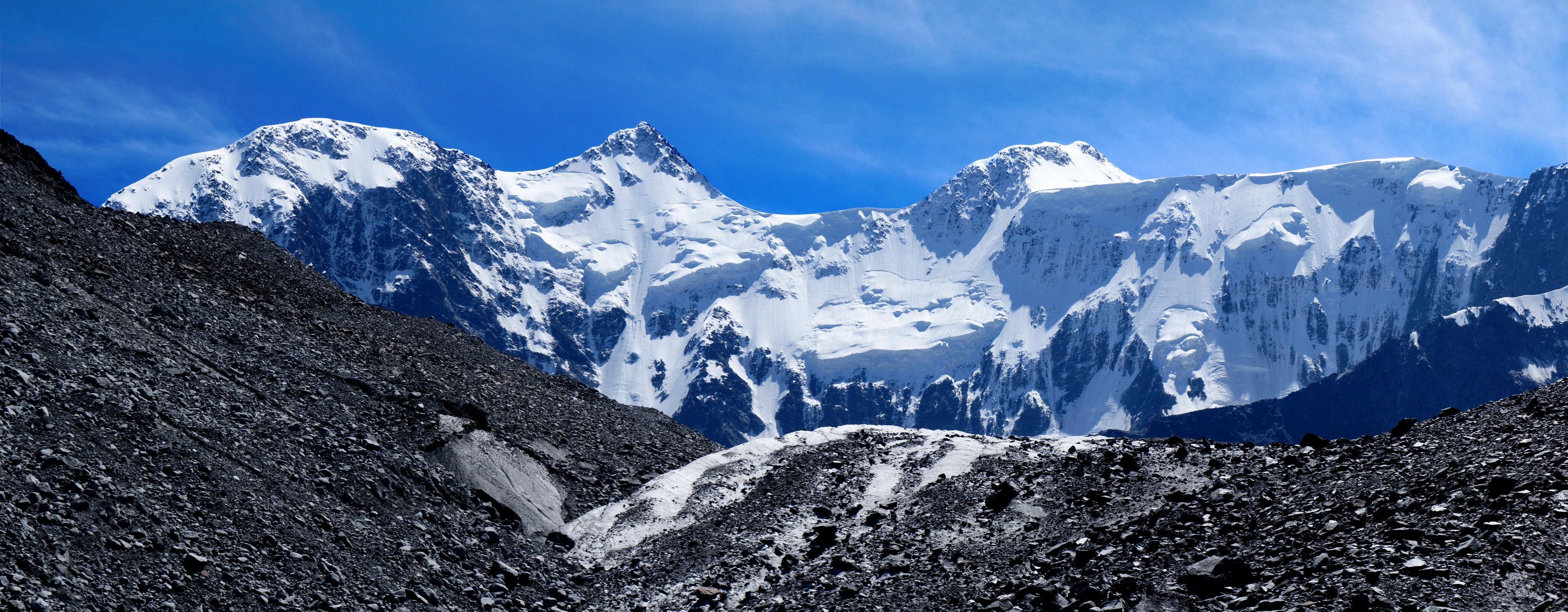 mountain ice gorny altai belukha