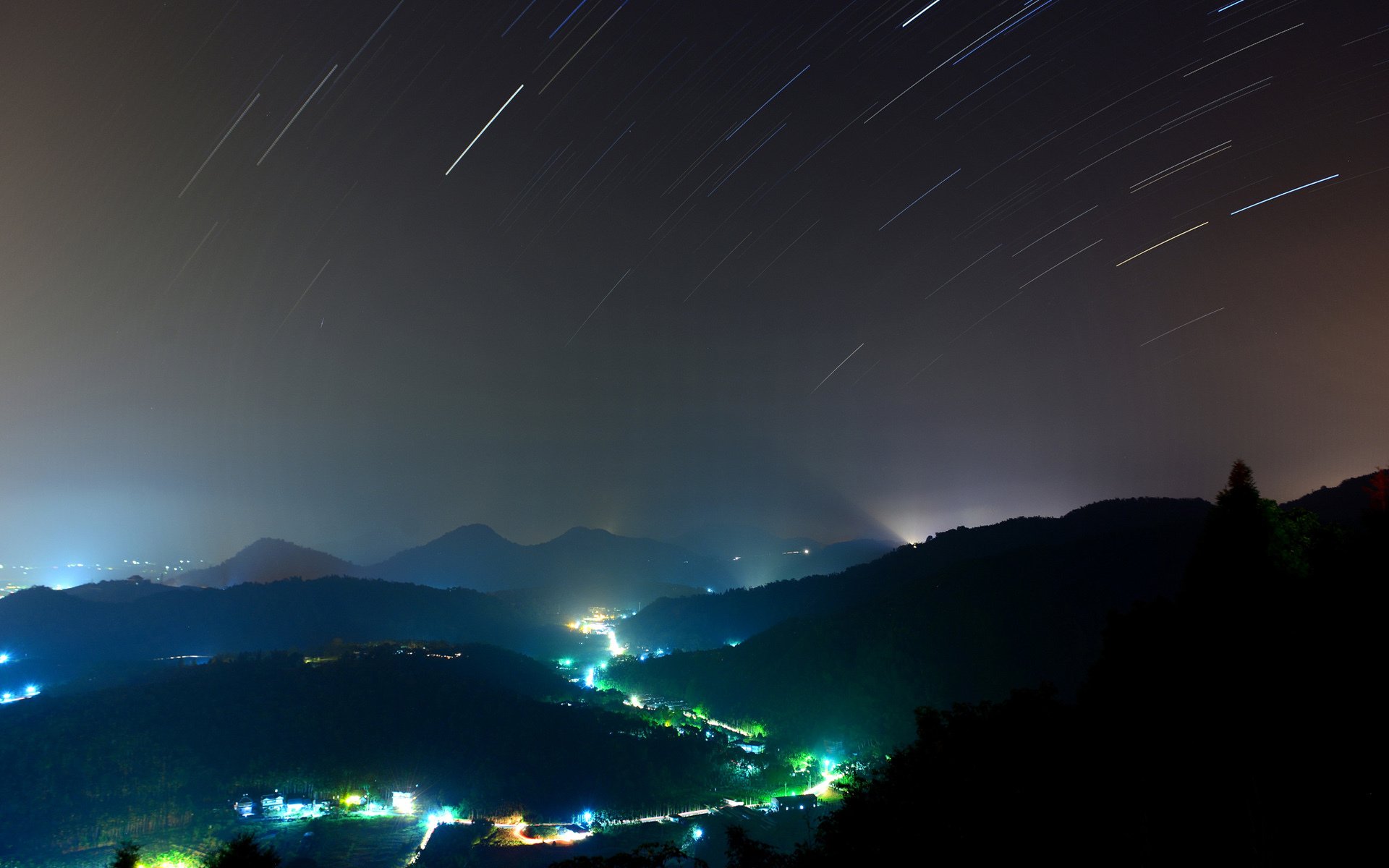 night lights tree hill