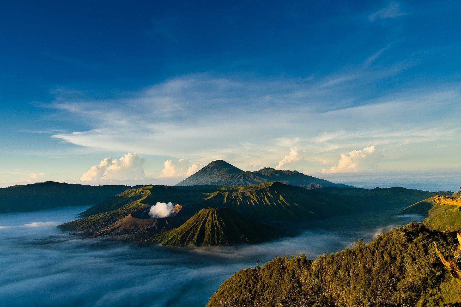 ndonesia java complesso vulcanico-caldera tengger tengger vulcano attivo bromo primavera da regentz