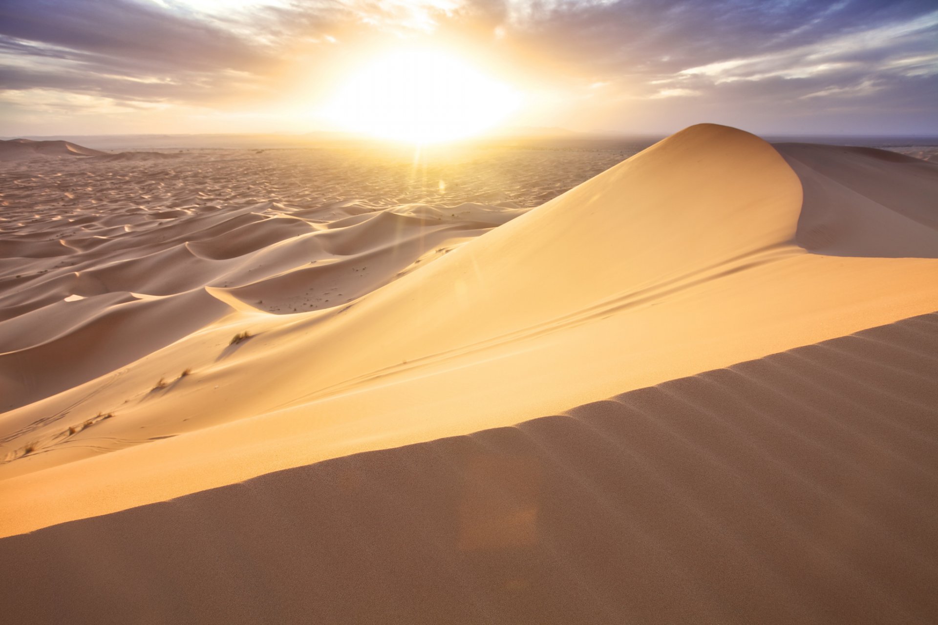 merzouga er rachidia morocco desert sands dune sun cloud