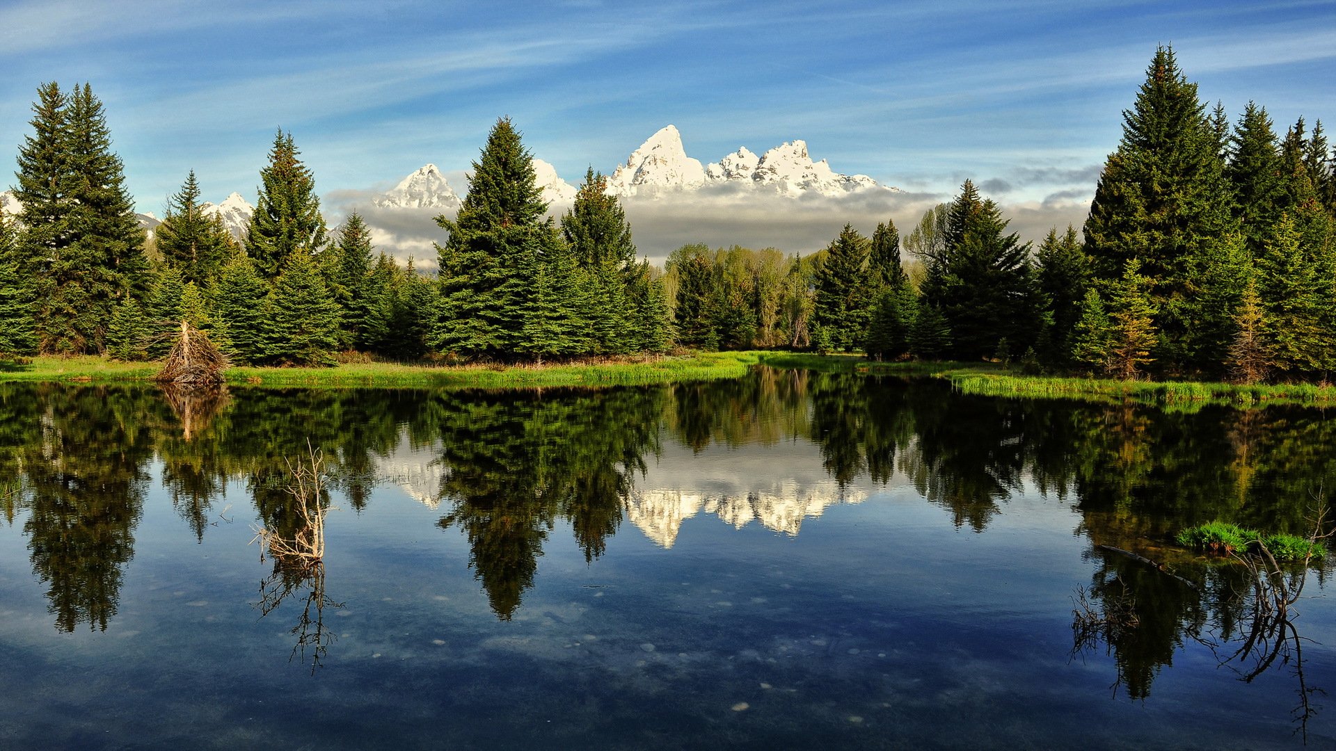 see berge landschaft