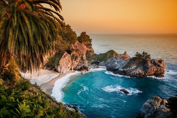 Калифорния, побережье тихого океана
