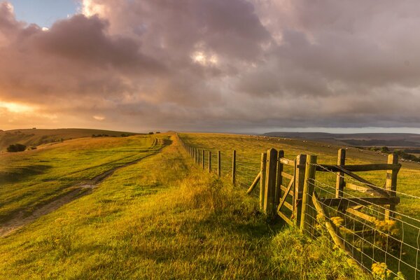 The Field and Hills of Great Britain