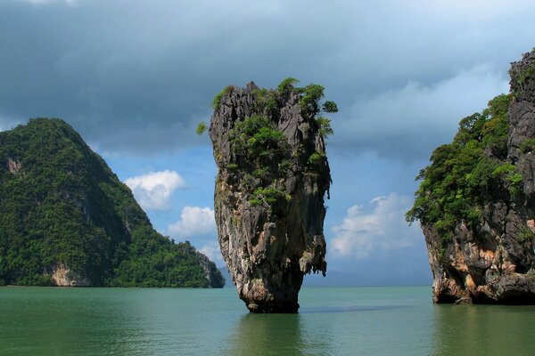 L île depuis le tournage du film James Bond