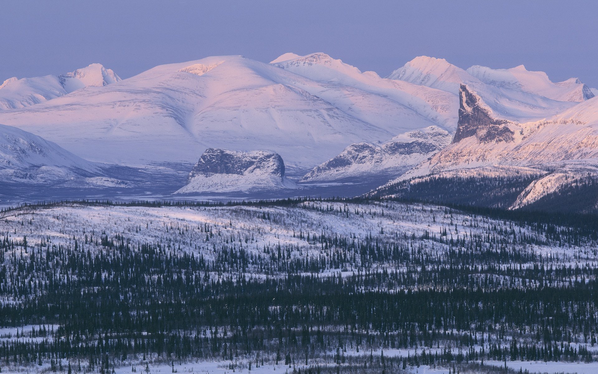 sarek nationalpark lappland schweden berge