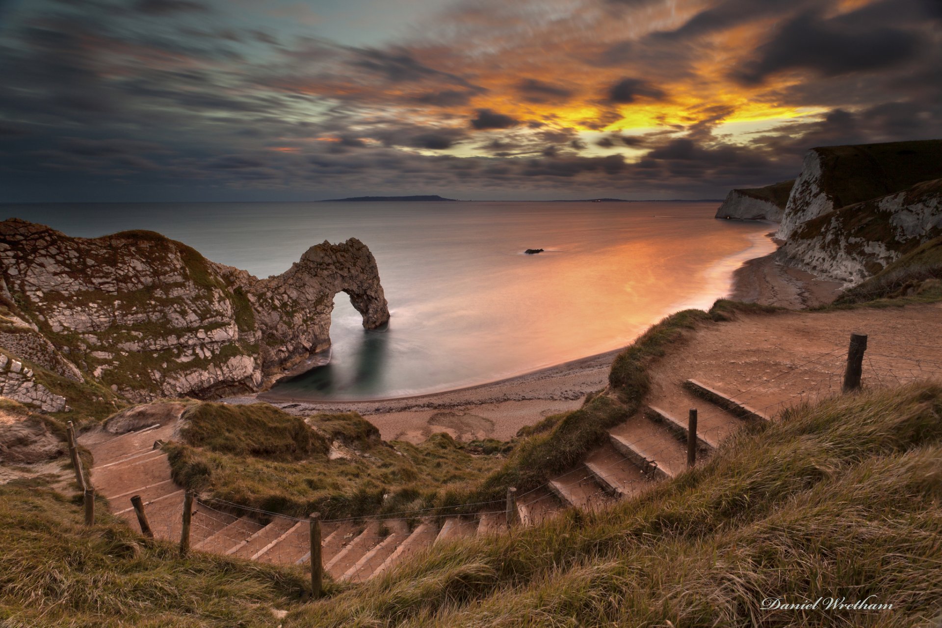 ky sea arch rock beach