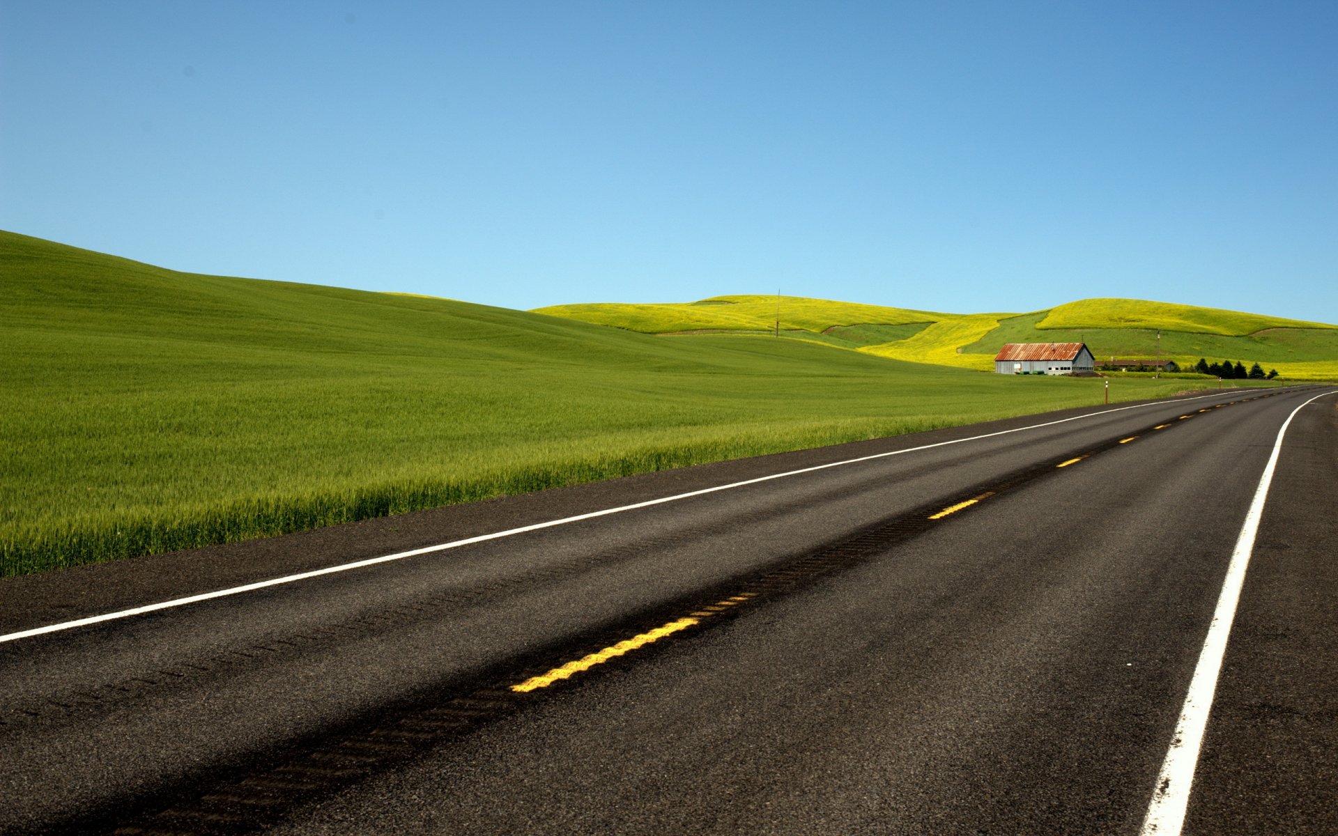 camino campo cielo paisaje