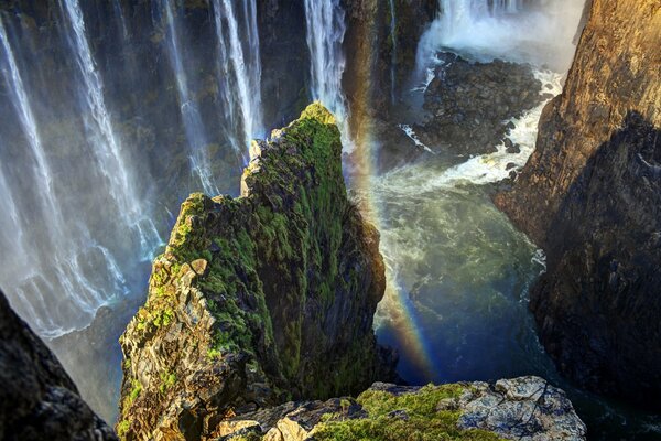 Водопад виктория в зимбабве
