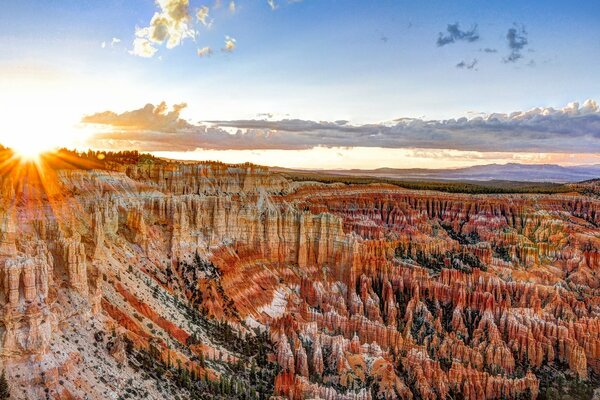 Alba mattutina sul Bryce Canyon National Park