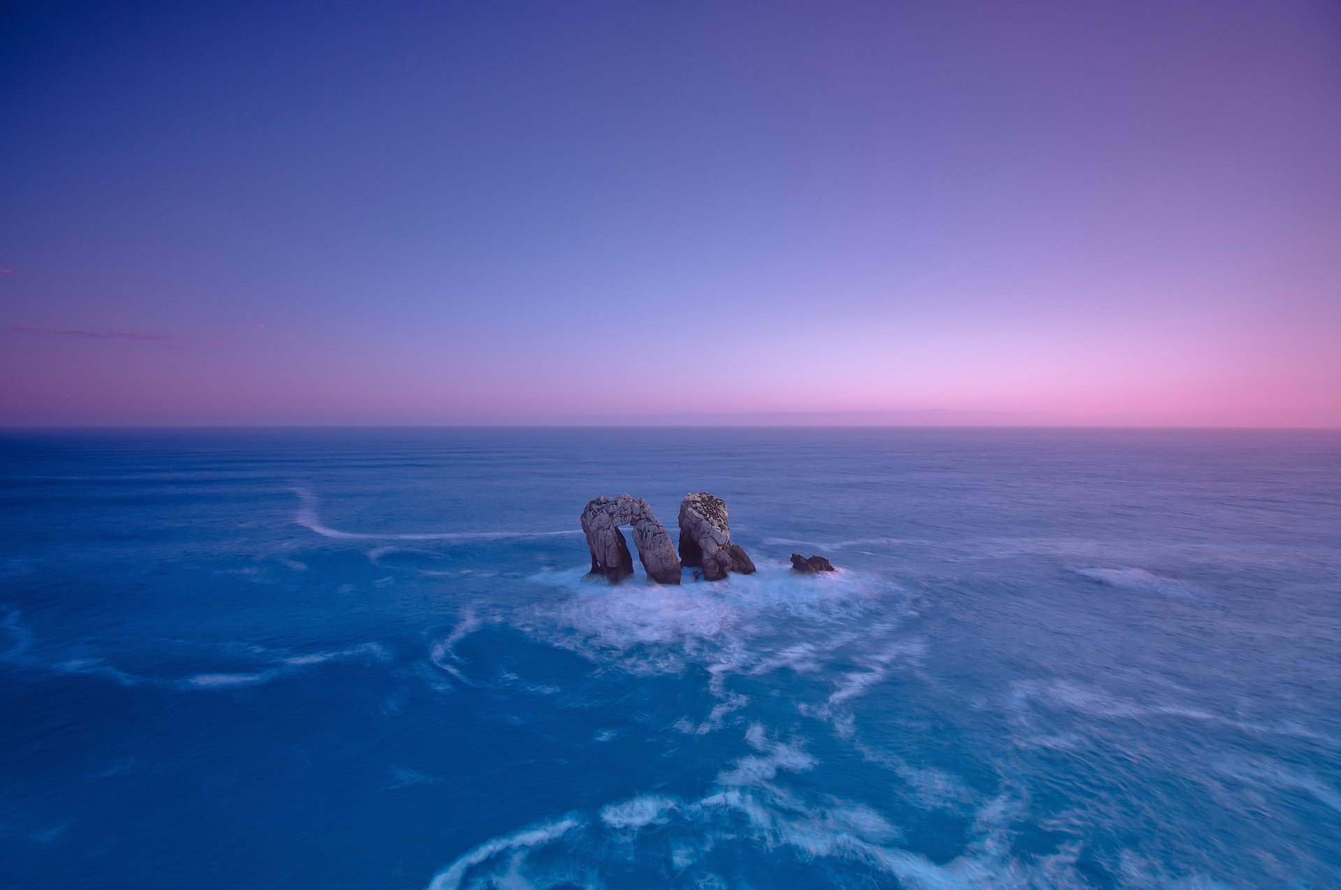 pietre roccia mare cielo