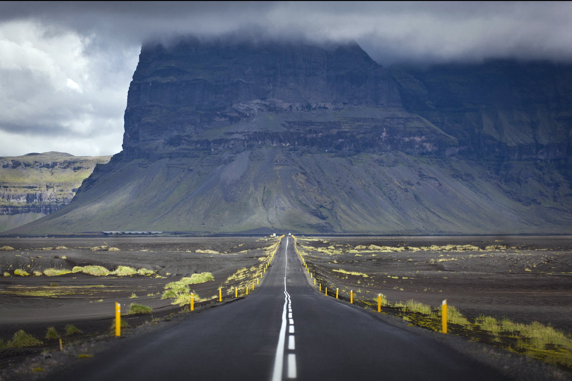 road mountain landscape