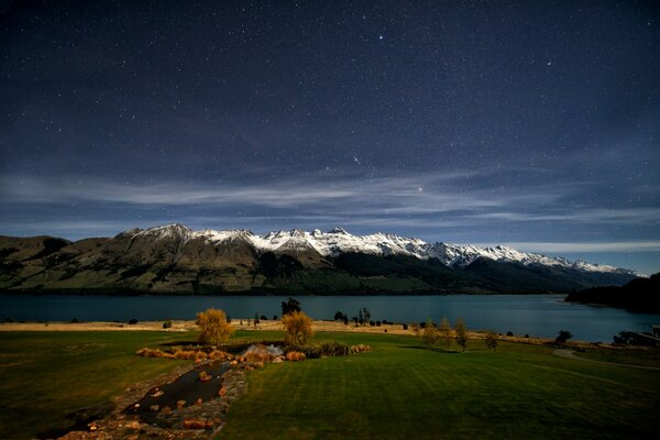 New Zealand Lake Wakitipu