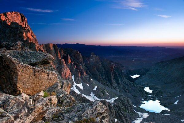 Mesmerizing view from the top of the mountain