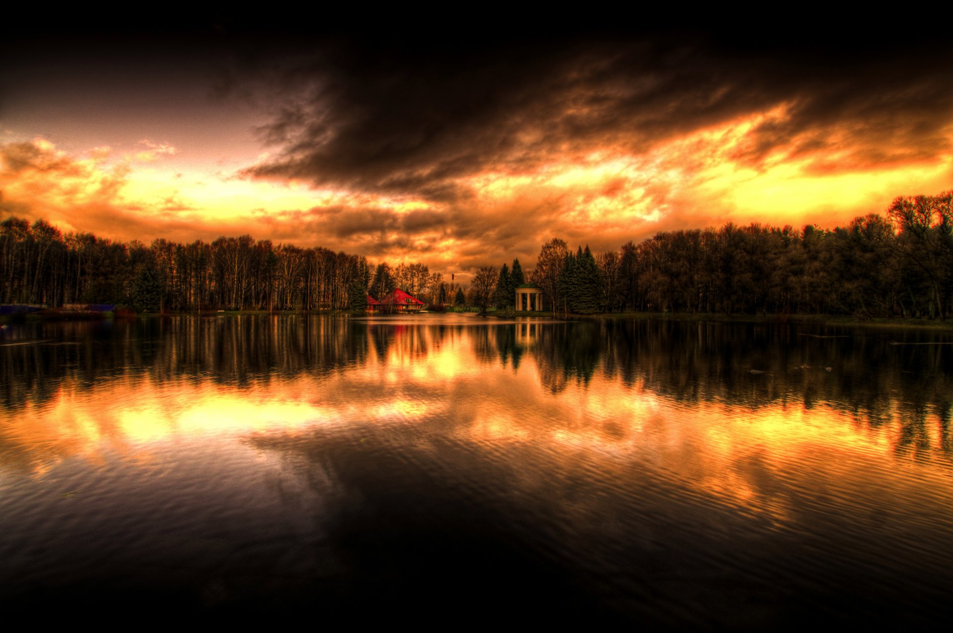 see wasser bäume sonne sonnenuntergang wald st. petersburg krestovsky island