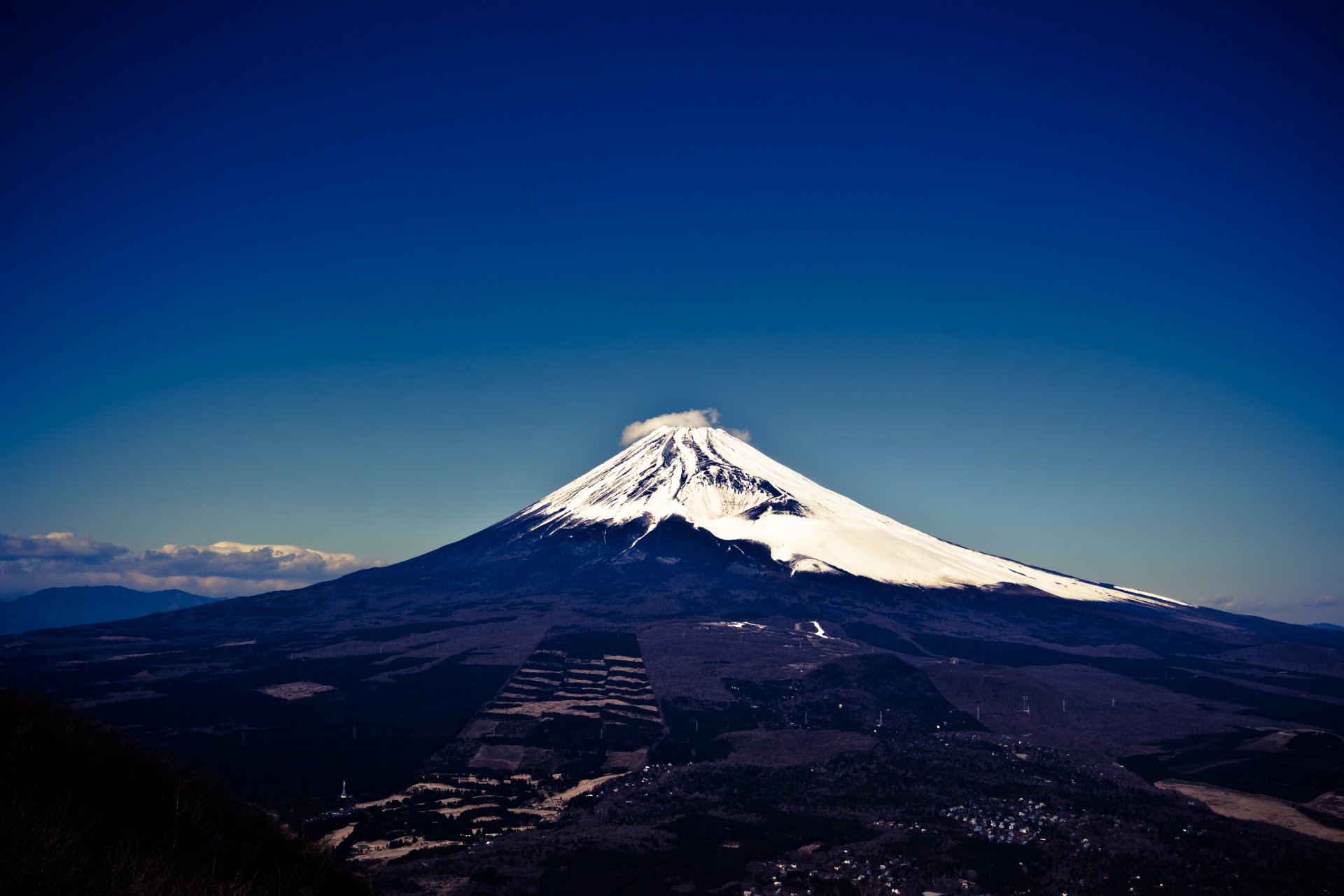 japan mountain volcano island honshu fujiyama fuji fujisan