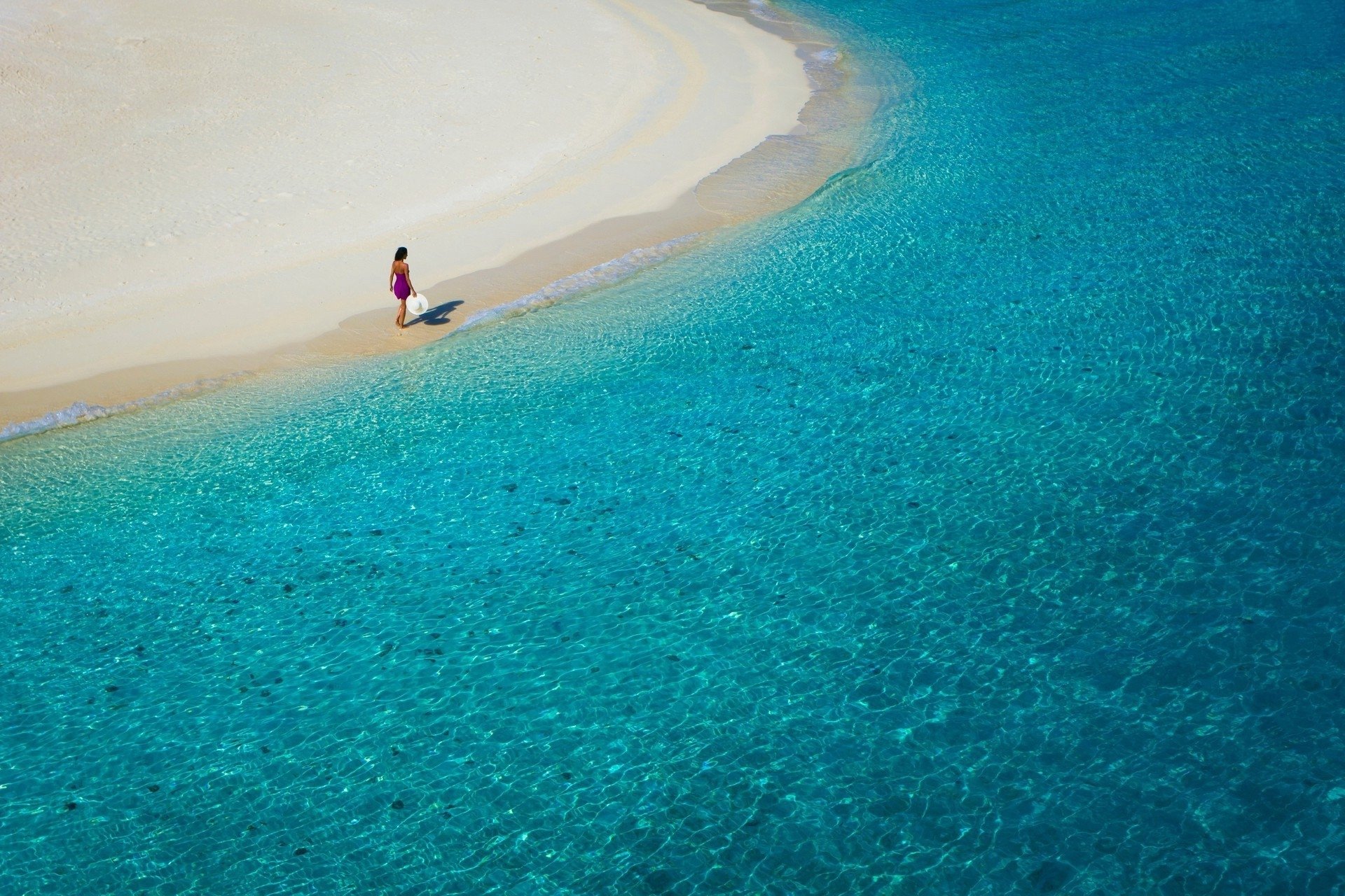 mer côte plage eau fille été loisirs