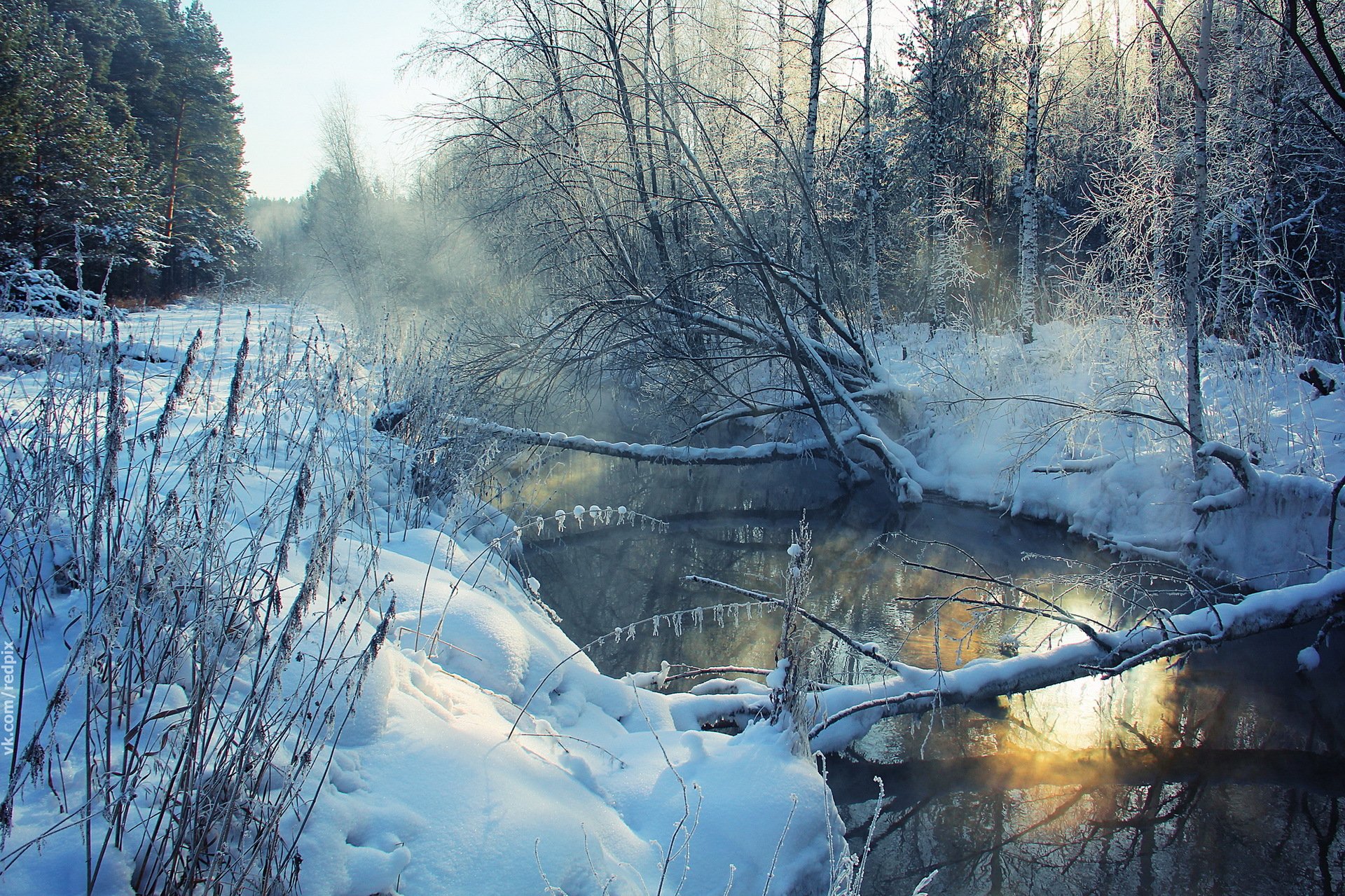 inverno fiume natura paesaggio