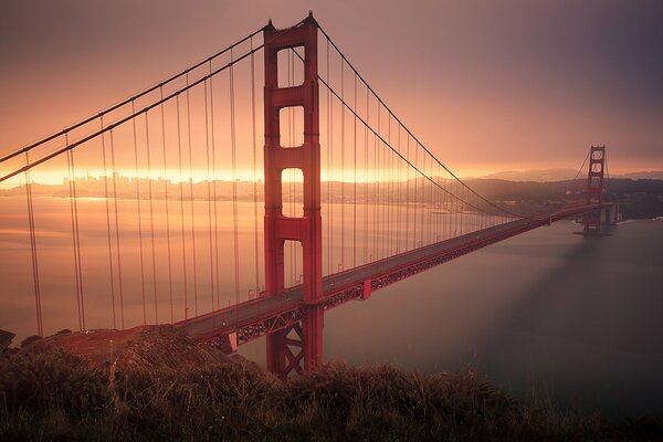 El famoso puente de San Francisco