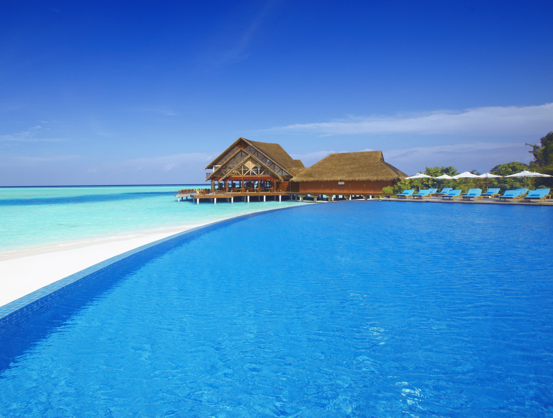 mer bahamas maldives seychelles piscine eau claire