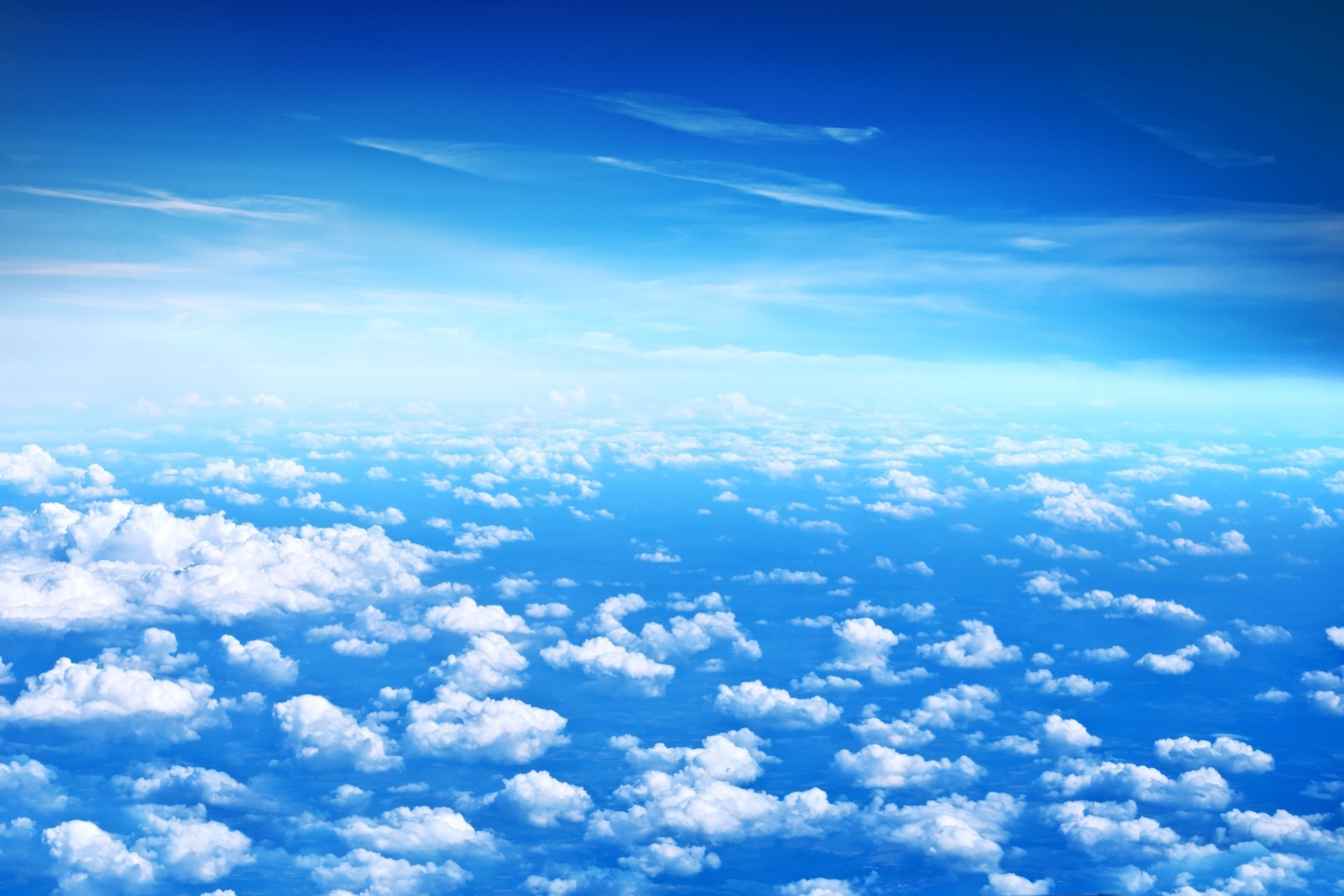 beautiful clouds blue sky blue sky height white cloud