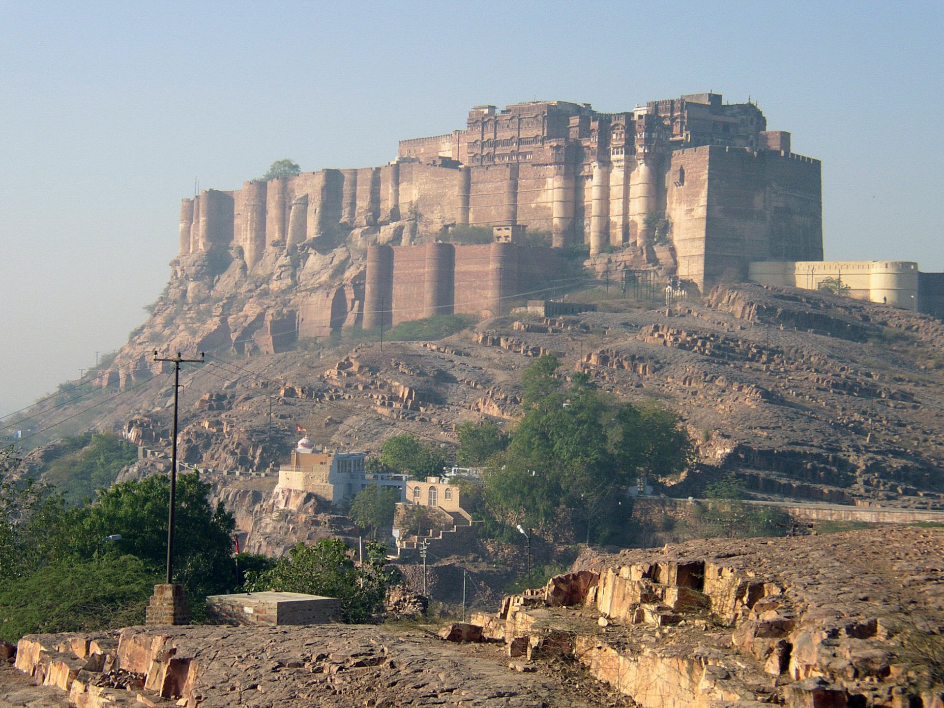 twierdza mehrangarh meherangarh rajputs zamek rajput