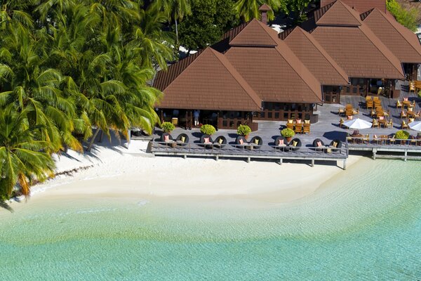 Unforgettable atmosphere of the distant Maldives