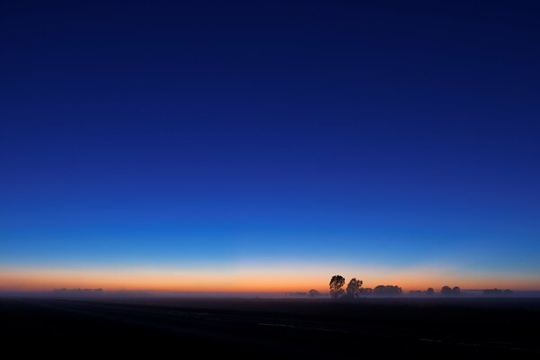 Sonnenaufgang auf dem Berg