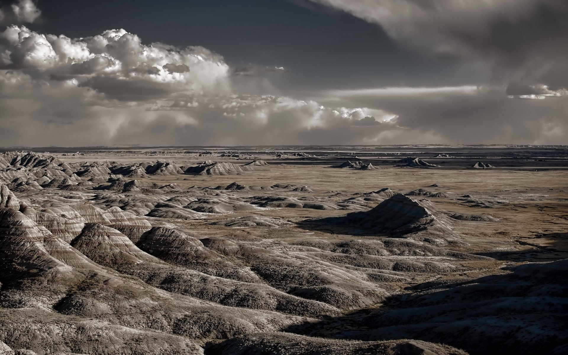 badlands national park natura paesaggio