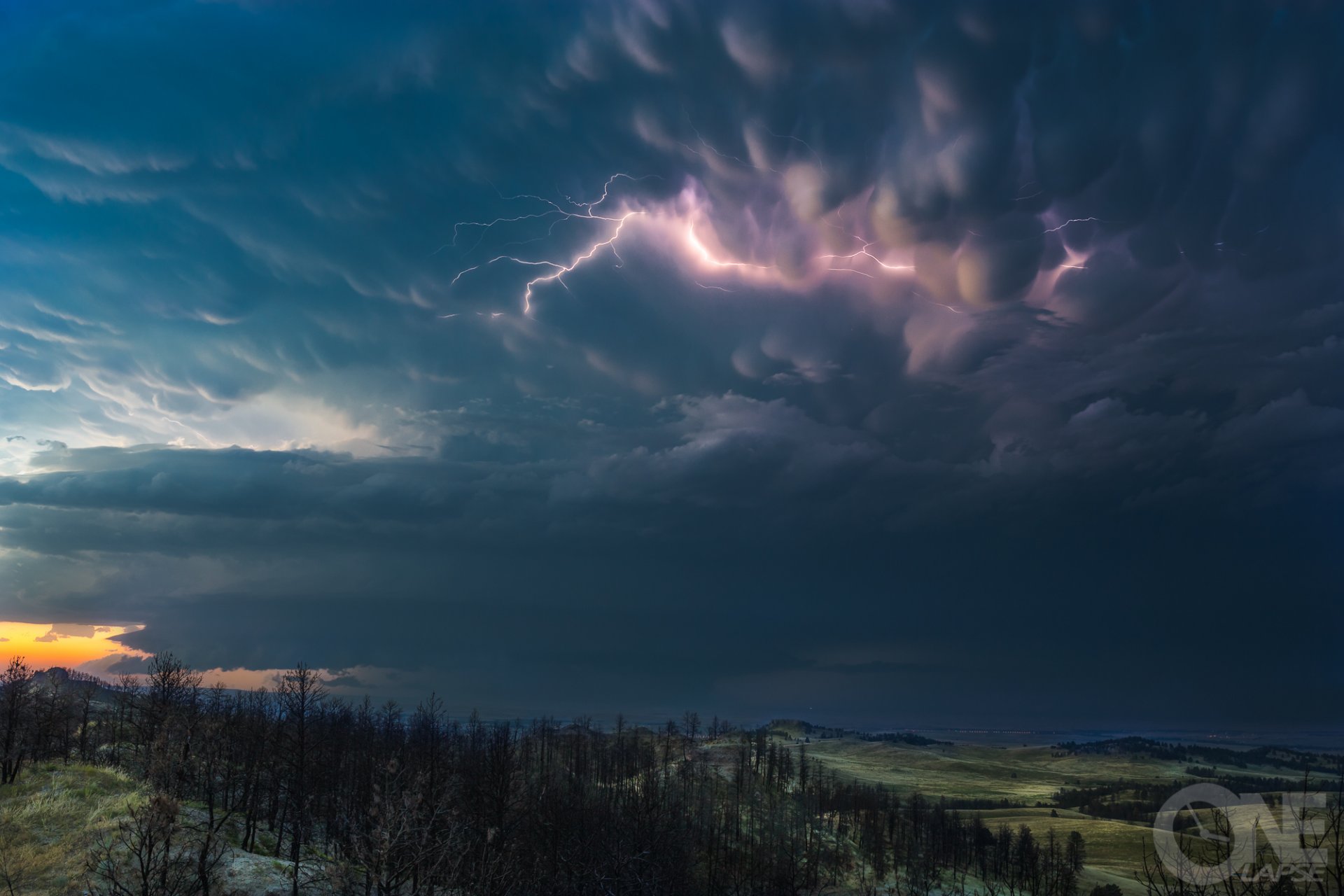 cielo nuvole nuvole fulmini temporali