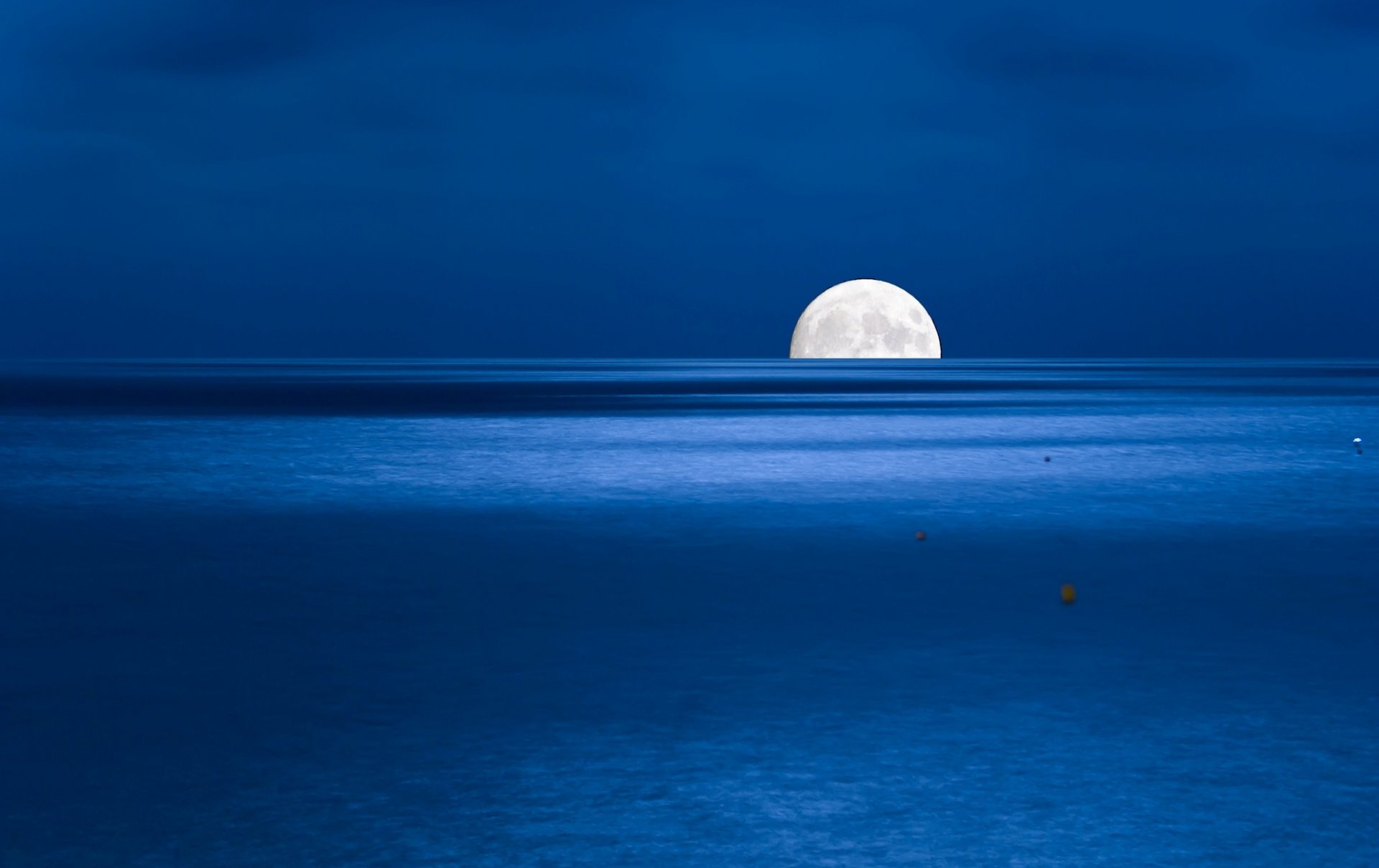 nuit mer lune