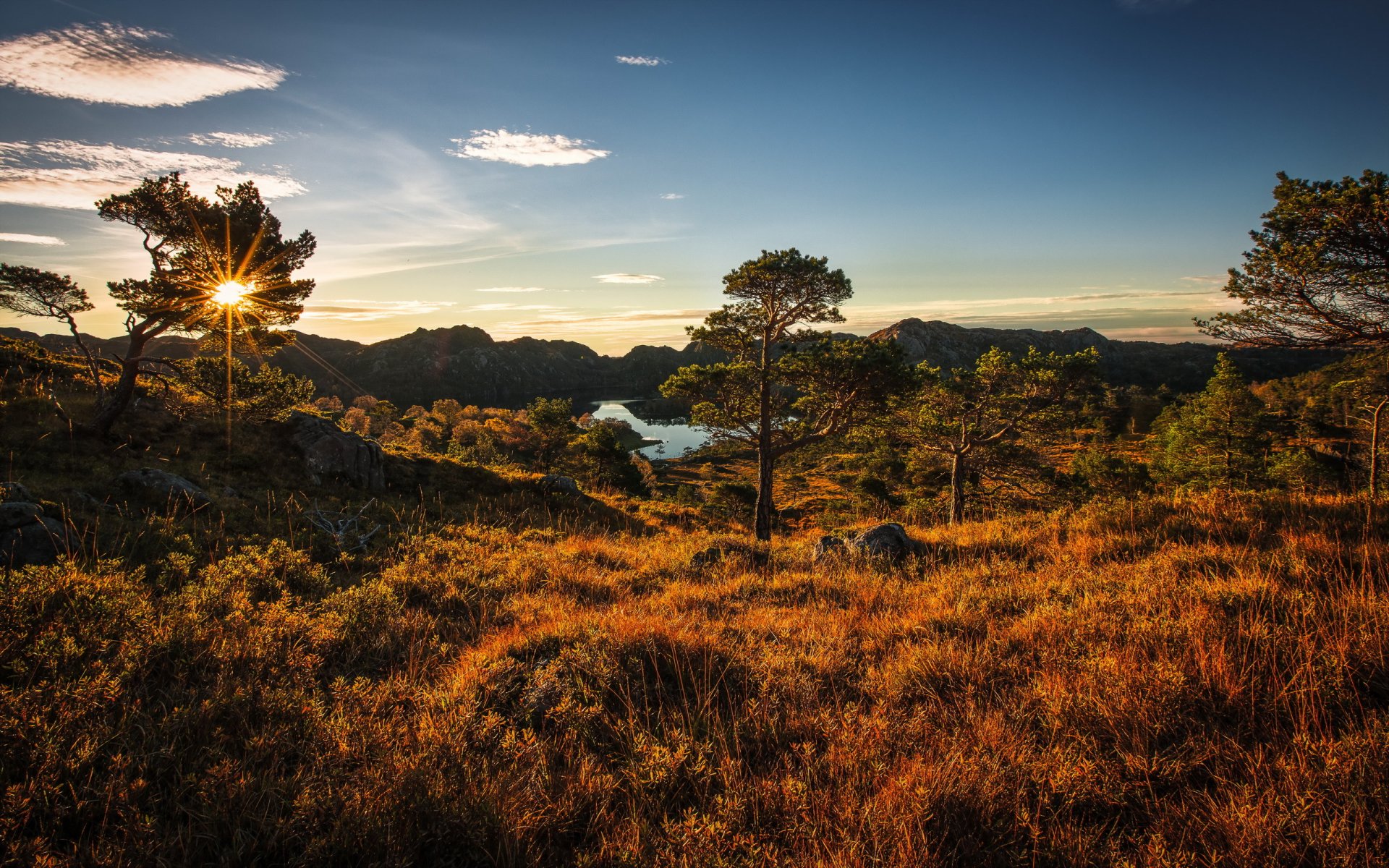 herbst norwegen landschaft