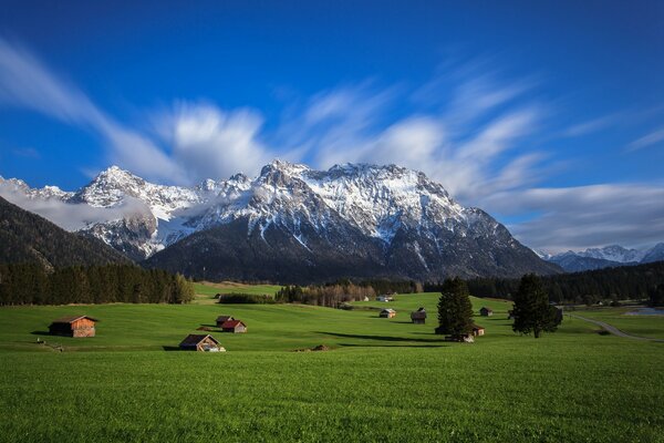 La beauté incroyable des espaces alpins