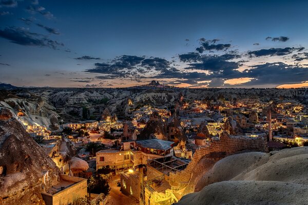 Cappadocia in Turkey view