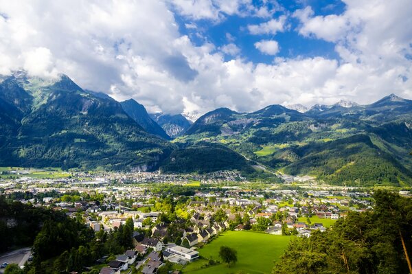 Nature of Austria from a bird s-eye view