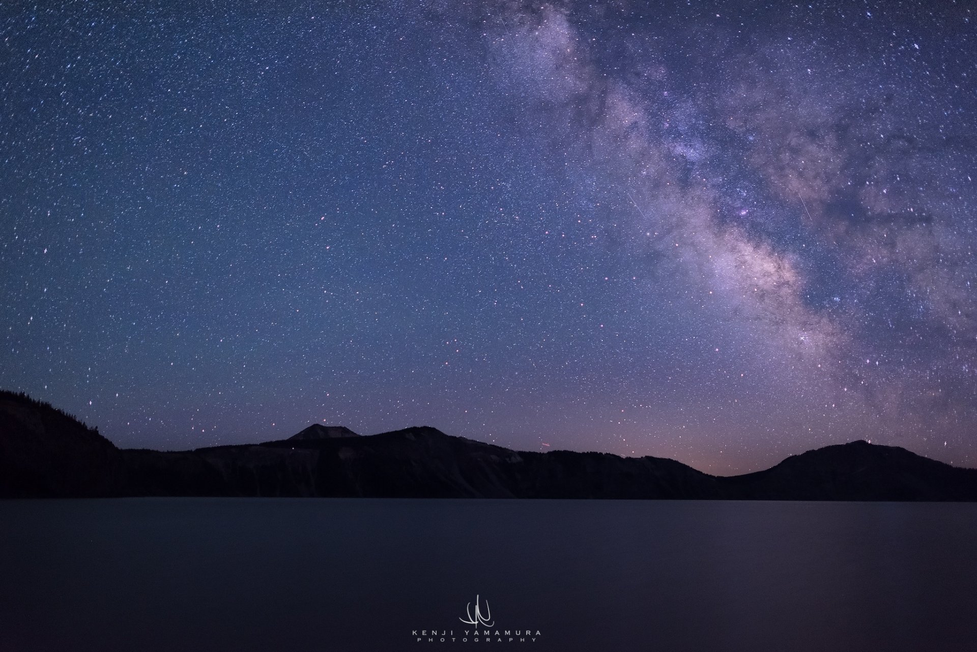 kenji yamamura fotograf droga mleczna crater lake oregon usa