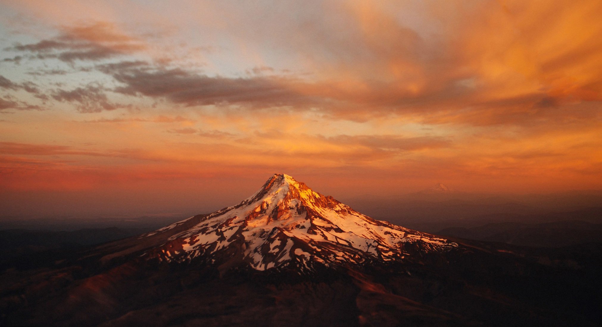 mount hood oregon berg gipfel vulkan