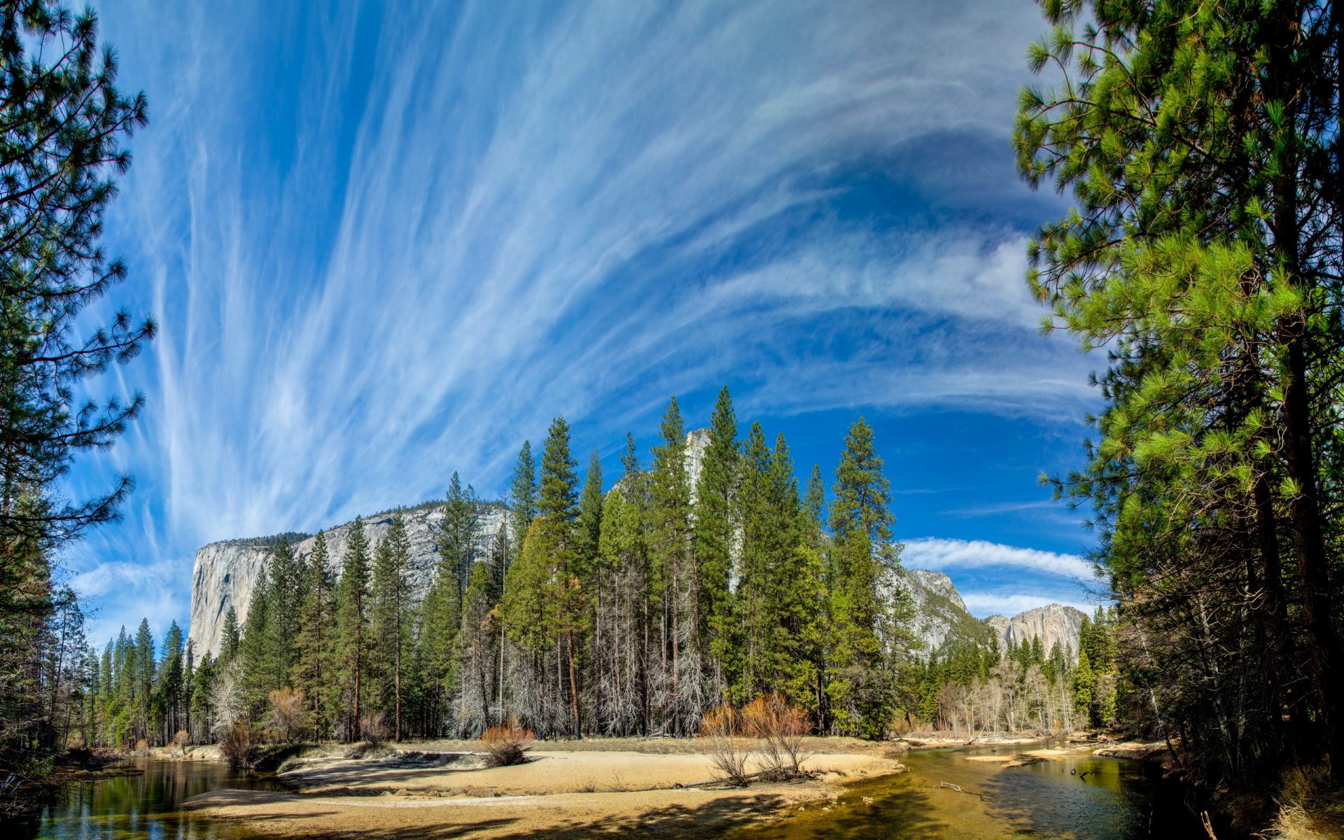 park narodowy yosemite dzień