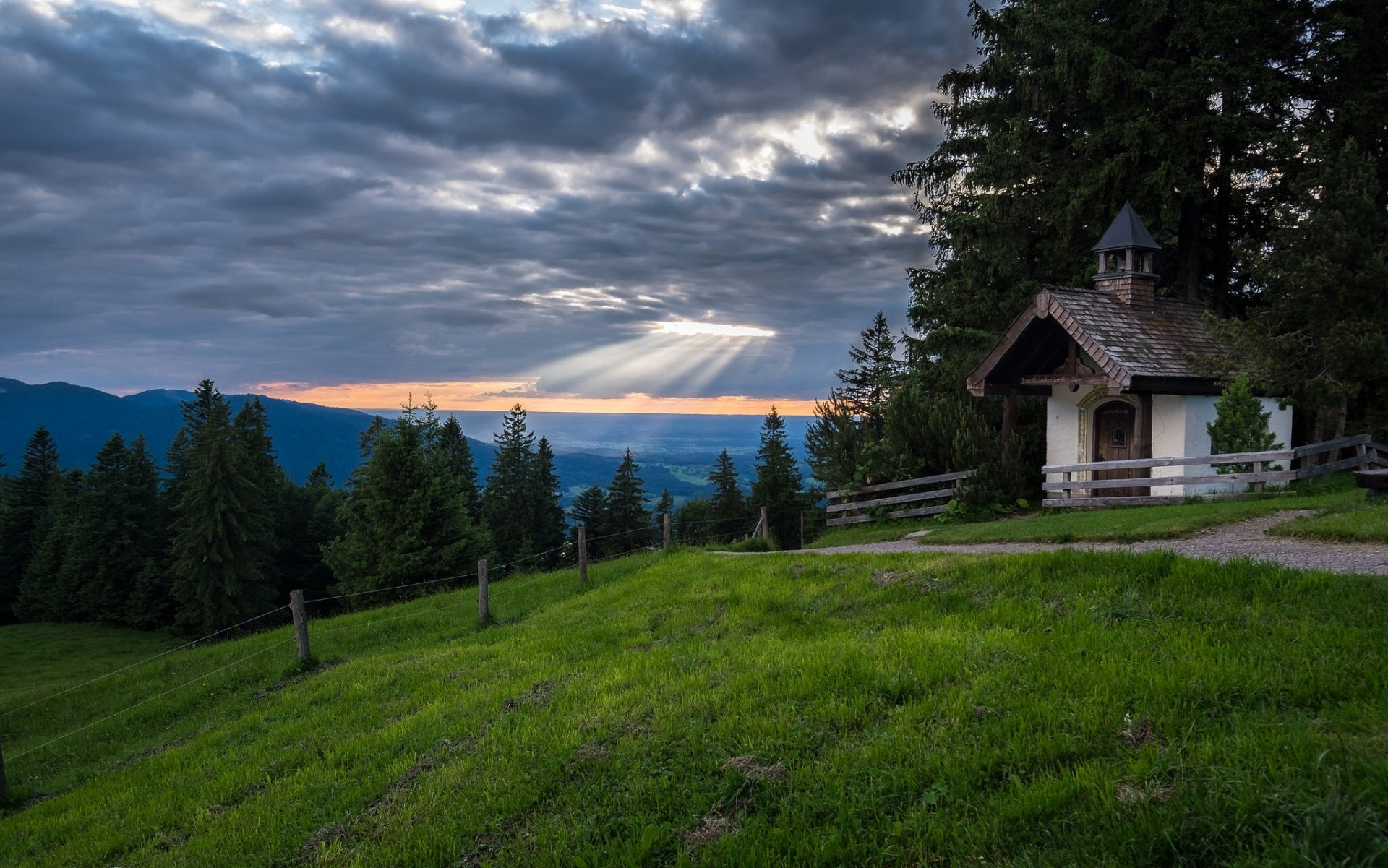 tegernsee bavaria germany bavarian alps bayern munich alps mountain the chapel