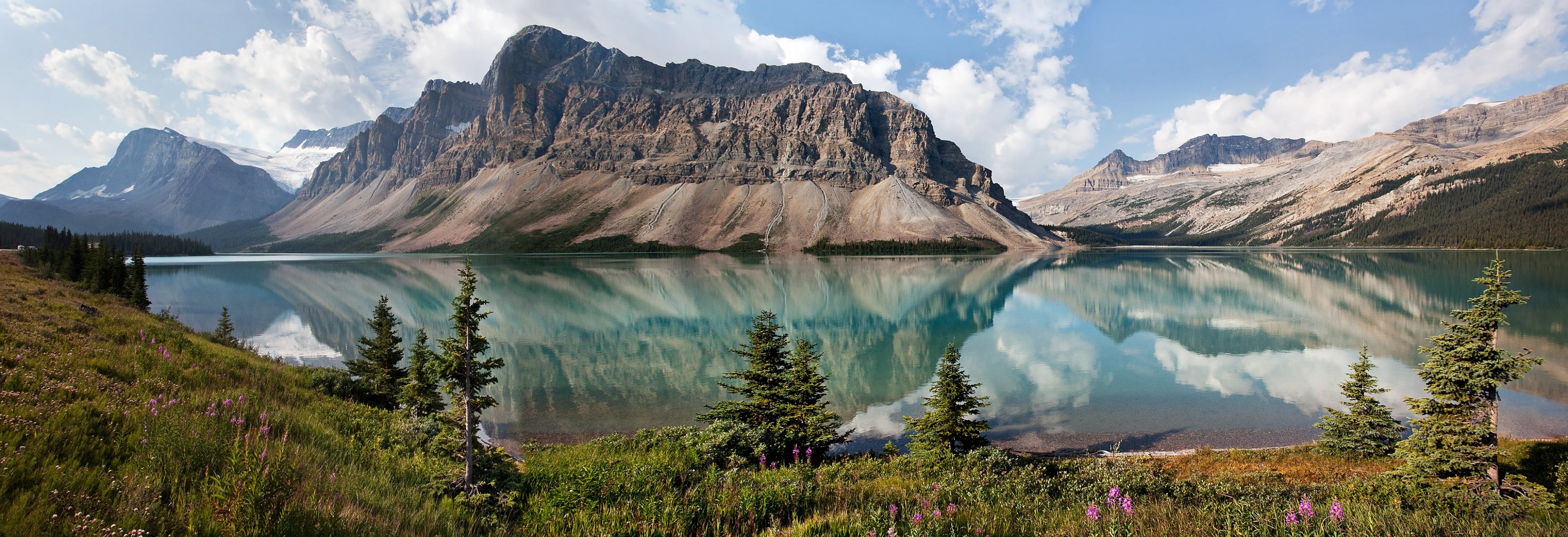 cipolla lago canada alberta cielo montagna lago alberi natura