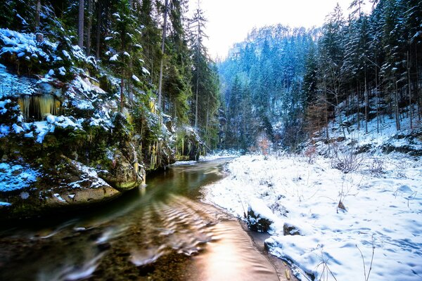 Invierno muy bonito