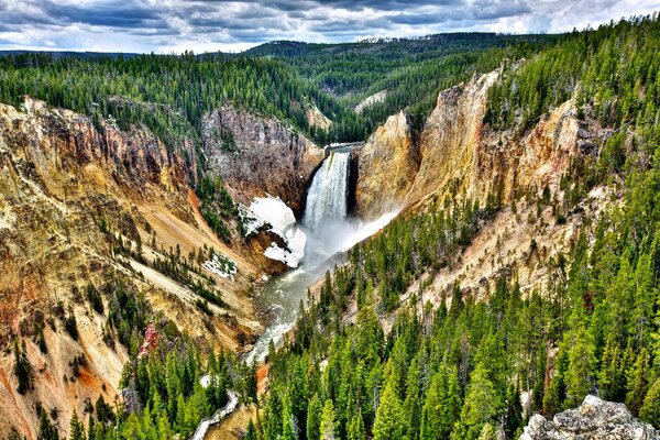 Beauté du parc National de Yellowstone