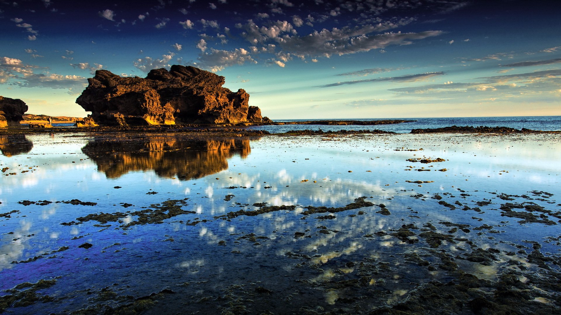 australia victoria sea rock landscape