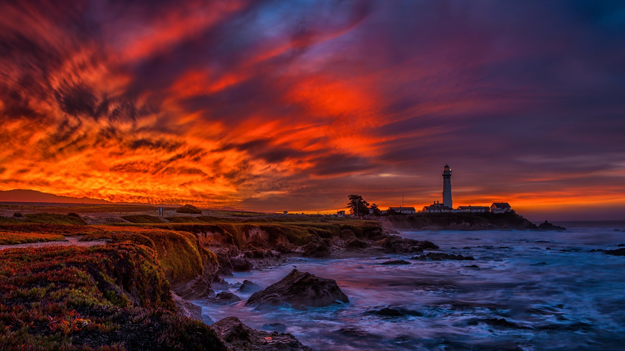 faro di pigeon point santa cruz big sur pacific coast highway half moon bay california