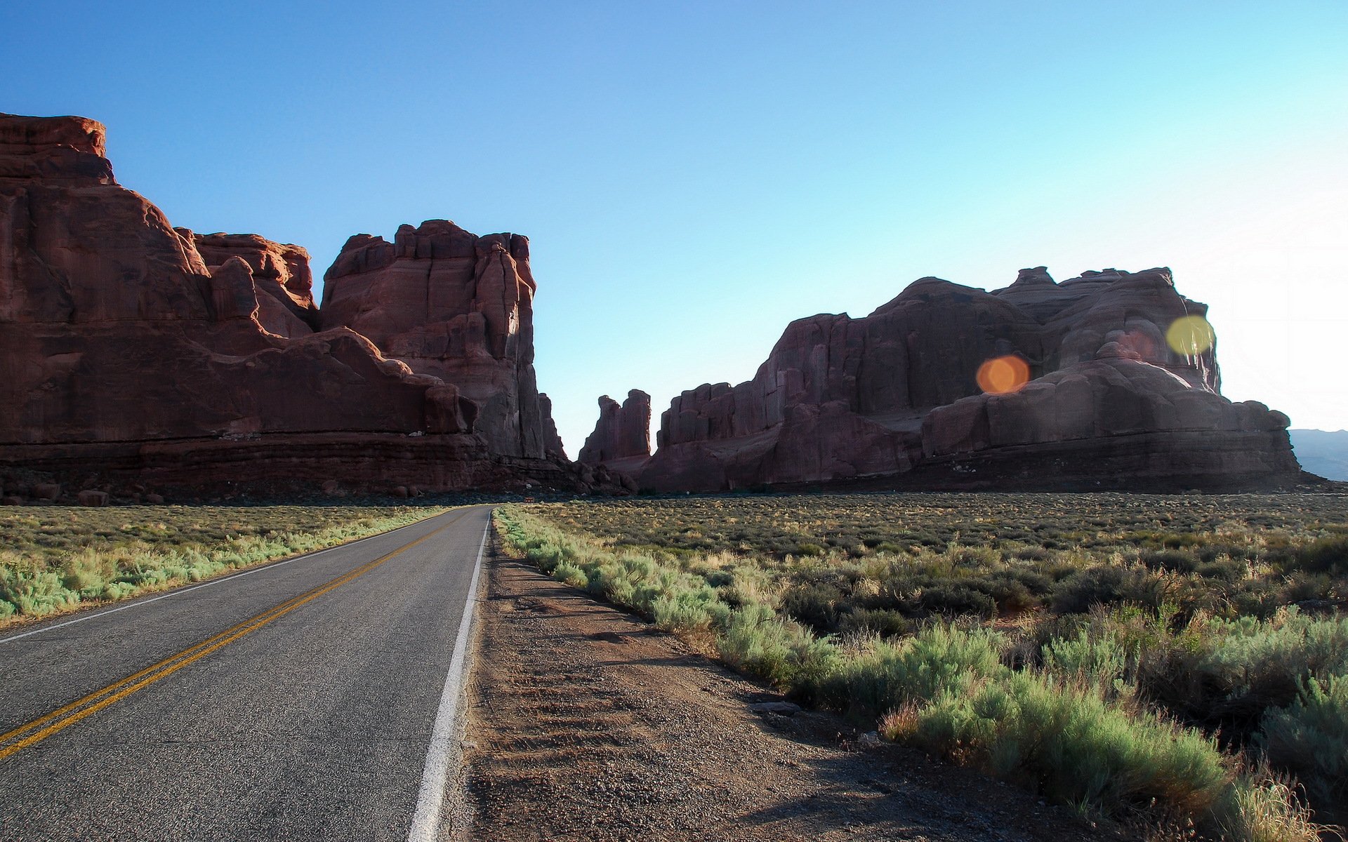 descanso del día parque nacional arches utah