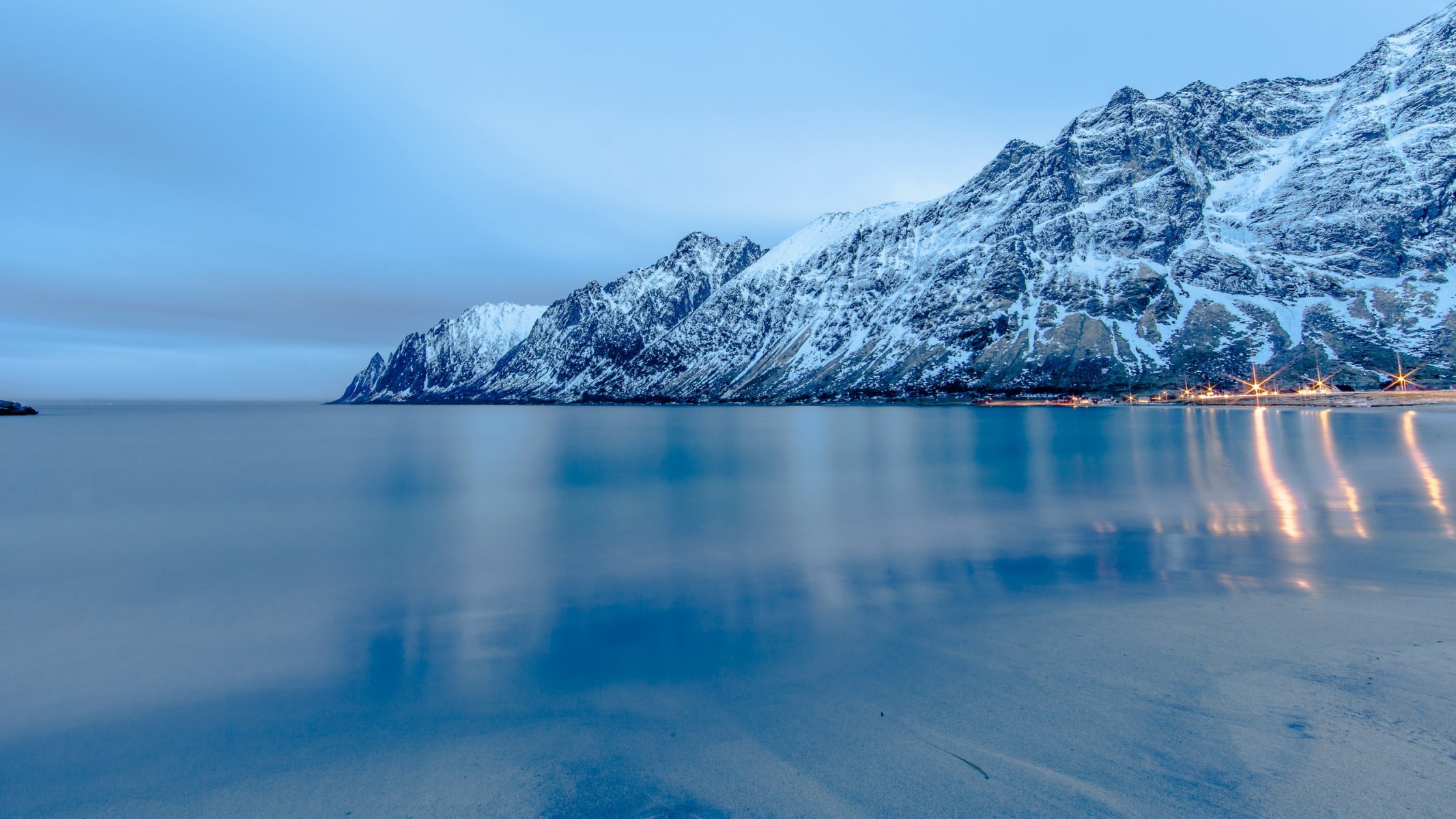 ersfjord senja norvegia natura paesaggio