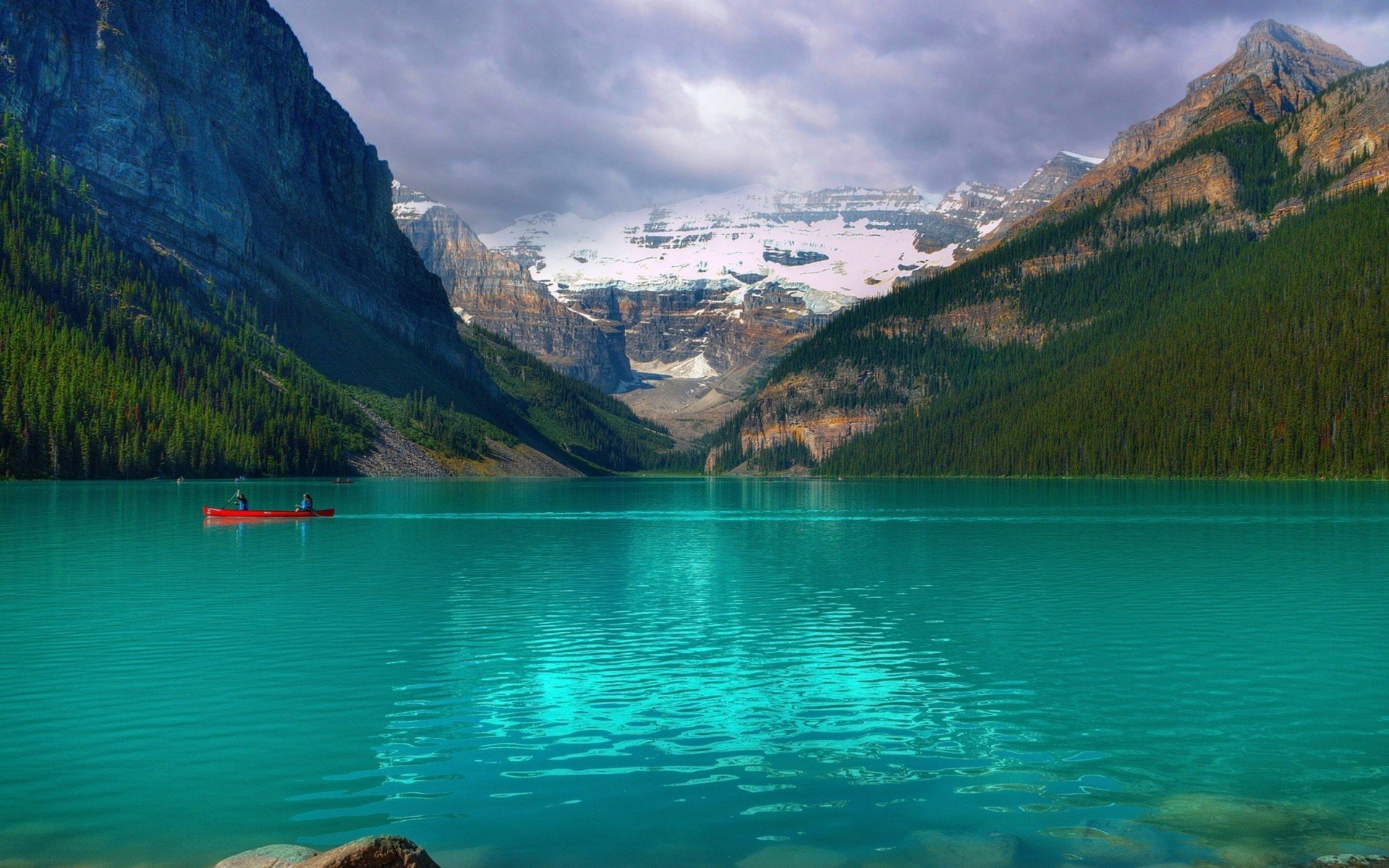 canadá parque nacional emerald lake louise lago